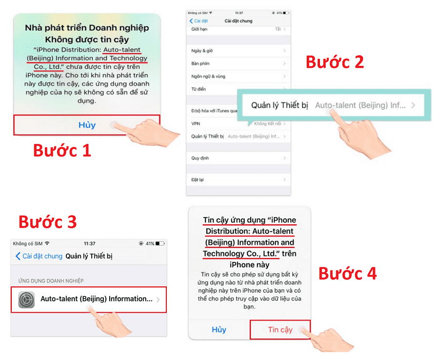 4 bước tải app Kubet777 cho Iphone