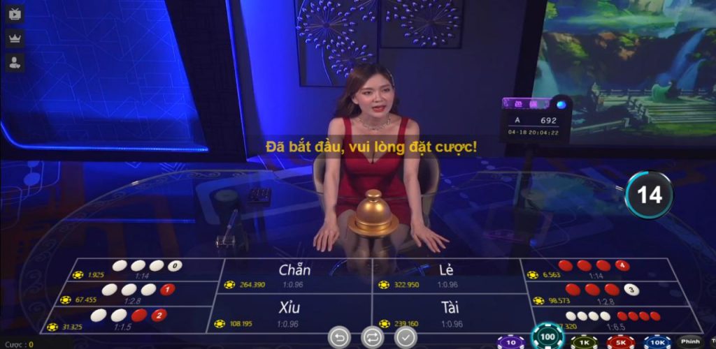 xóc đĩa Kubet có người chơi xóc thật