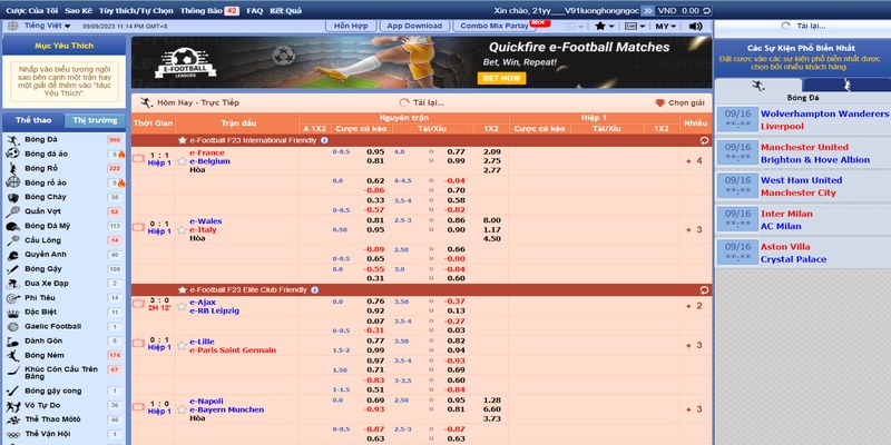 Giao diện Bet88 keo nha cai được thiết kế tối ưu tính năng sử dụng