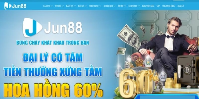 Cách thức trở thành đại lý Jun88 Casino