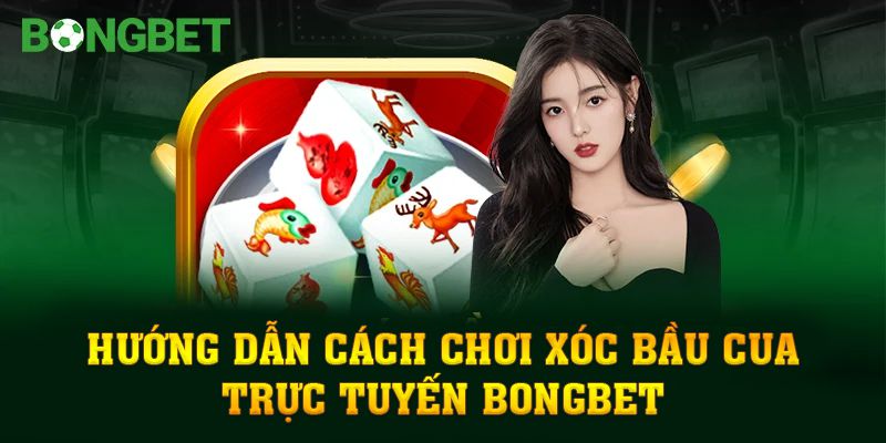 Hướng dẫn cách chơi xóc bầu cua trực tuyến Bongbet