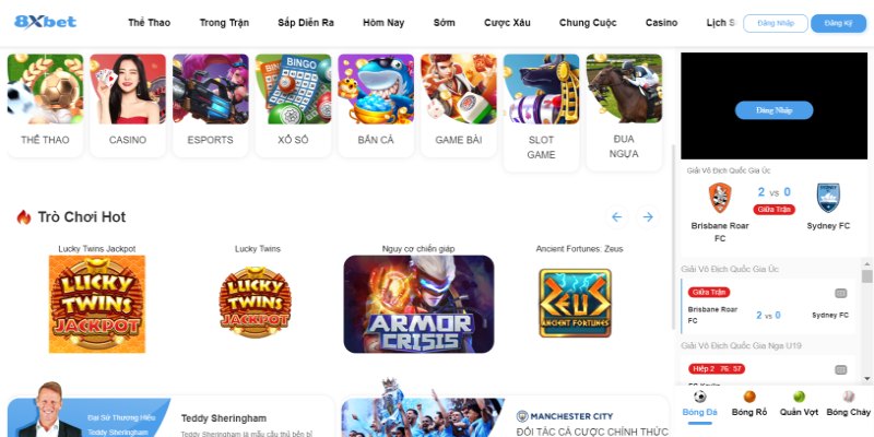 8xbet - Sân chơi cá cược online uy tín chất lượng