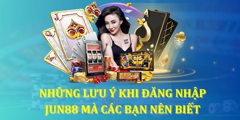 Những lưu ý khi đăng nhập Jun88 mà các bạn nên biết