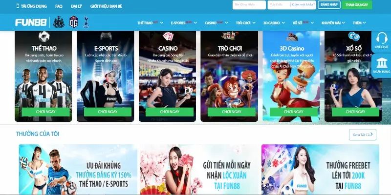 Chơi gì sau khi truy cập Fun88 link vào uy tín?
