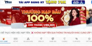 Hướng dẫn đăng ký 78WIN được cung cấp trên trang chủ